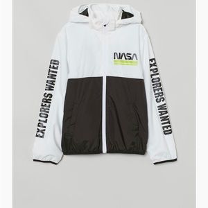 H&M Boys NASA nylon windbreaker
